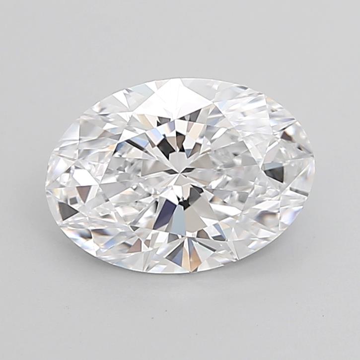 3.02 ct. oval Lab Grown Diamond front image