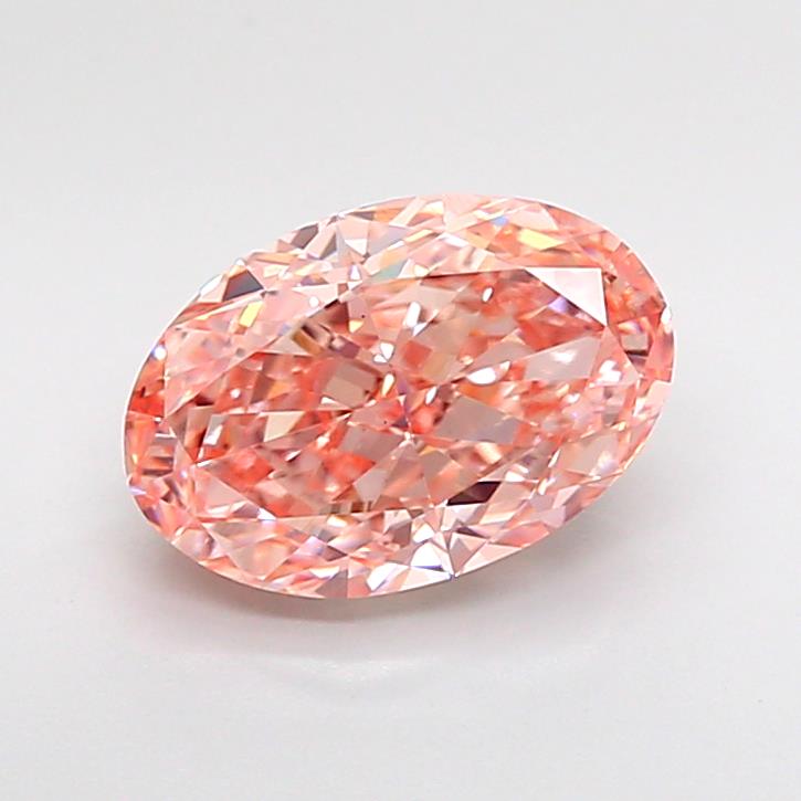 2.54 ct. oval Lab Grown Diamond front image