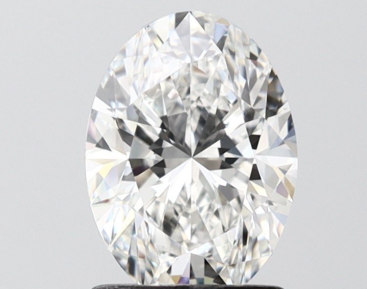1.50 ct. oval Lab Grown Diamond front image
