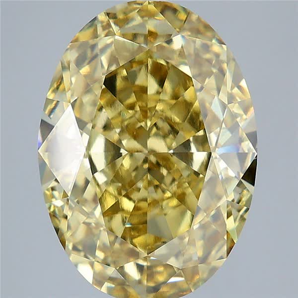 7.60 ct. oval Lab Grown Diamond front image