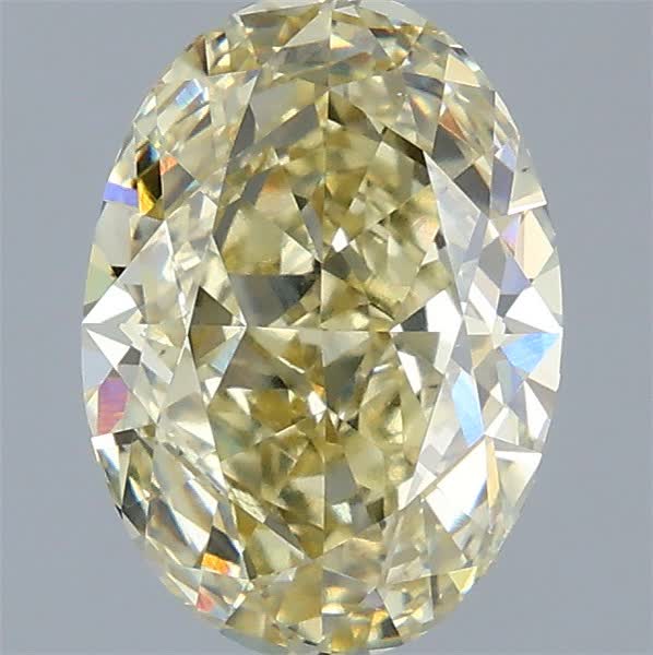 3.09 ct. oval Lab Grown Diamond front image