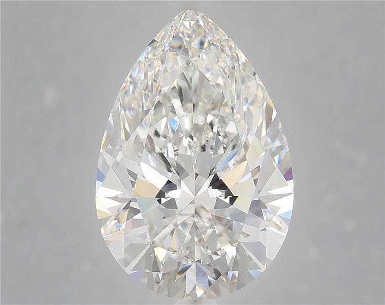 6.04 ct. pear Lab Grown Diamond front image