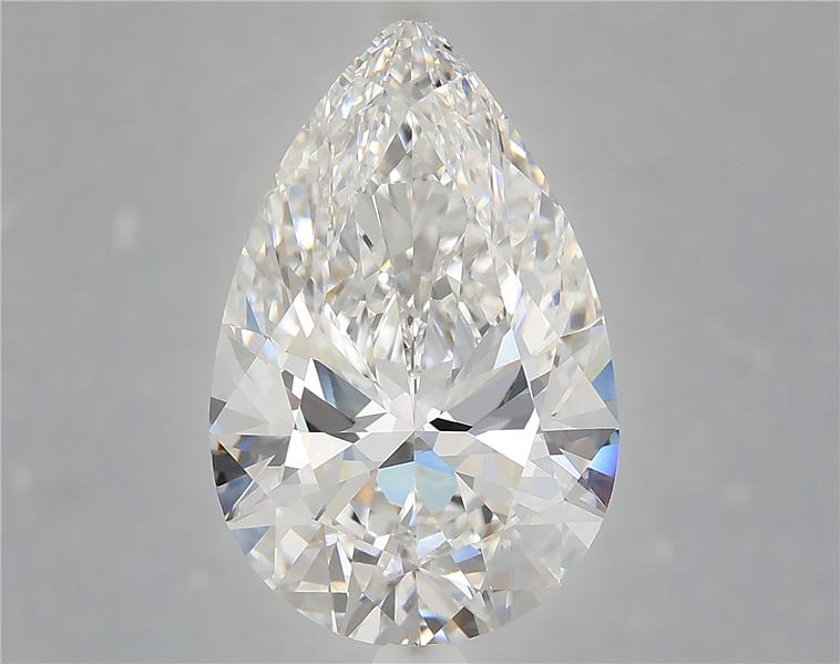 6.27 ct. pear Lab Grown Diamond front image