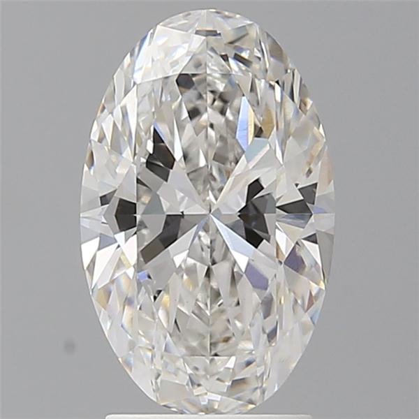 2.56 ct. oval Lab Grown Diamond front image