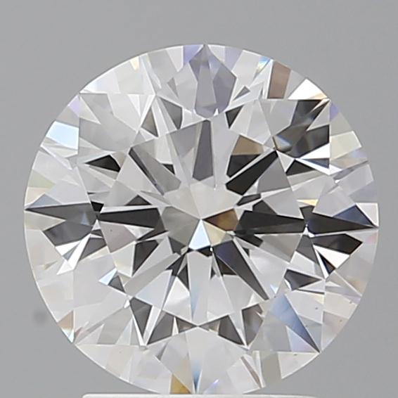 2.60 ct. round Lab Grown Diamond front image