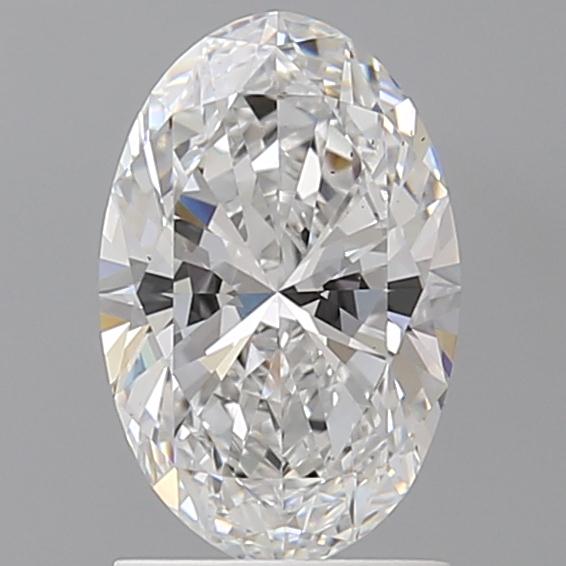 1.60 ct. oval Lab Grown Diamond front image