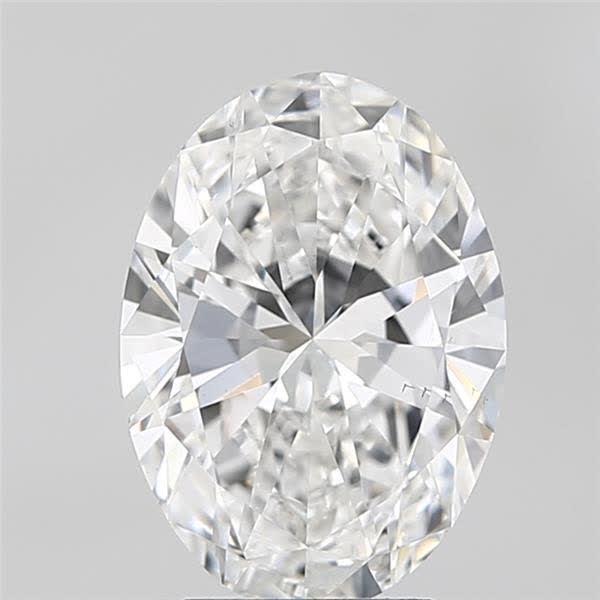 3 carat e VS2 EX Cut IGI oval diamond
