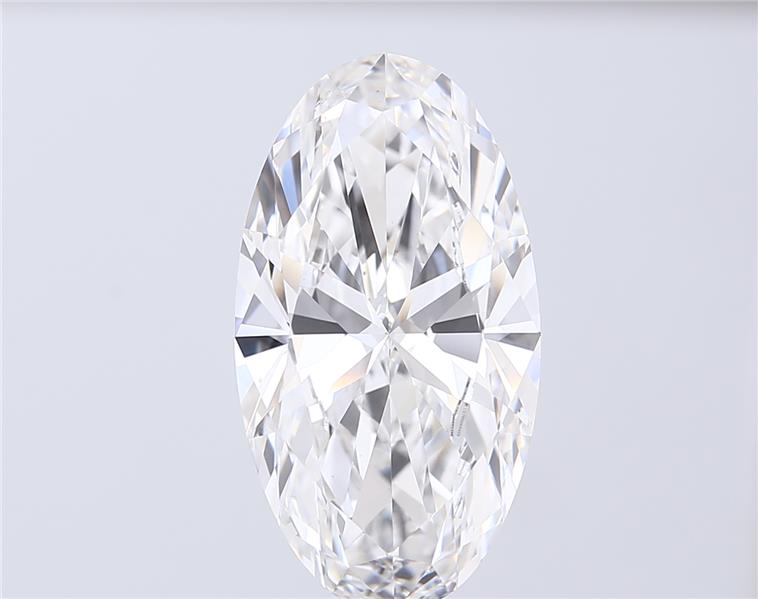7.09 ct. oval Lab Grown Diamond front image