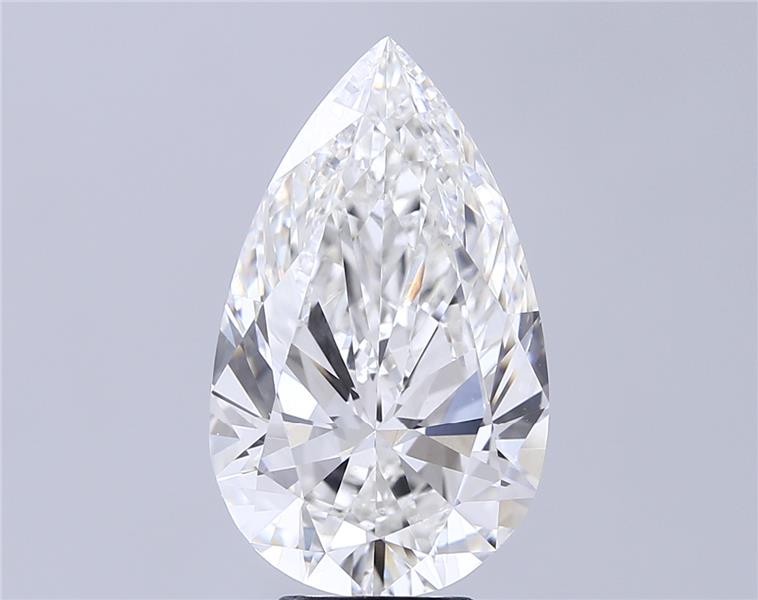7.07 ct. pear Lab Grown Diamond front image