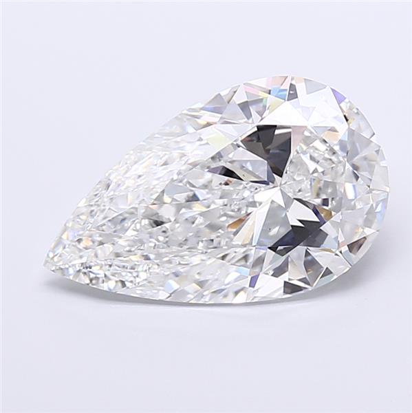 7.01 ct. pear Lab Grown Diamond front image