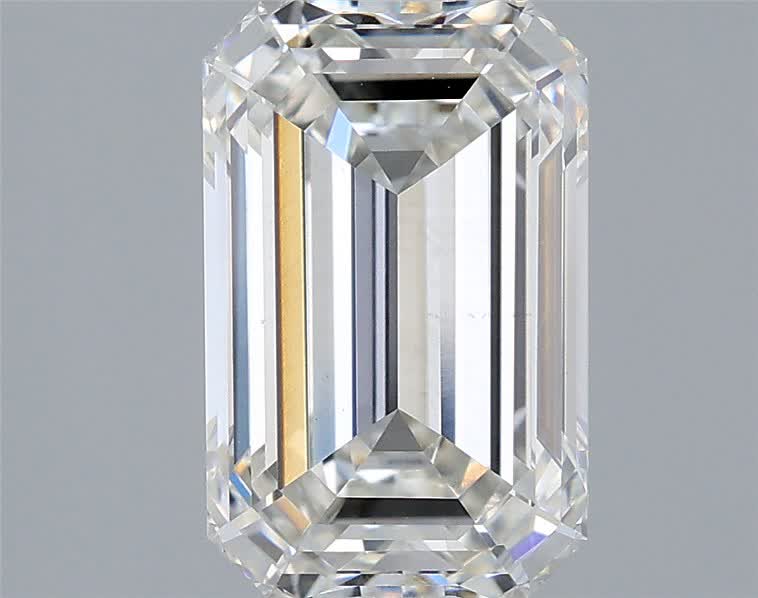 3.04 carat f VS1 EX Cut IGI emerald diamond
