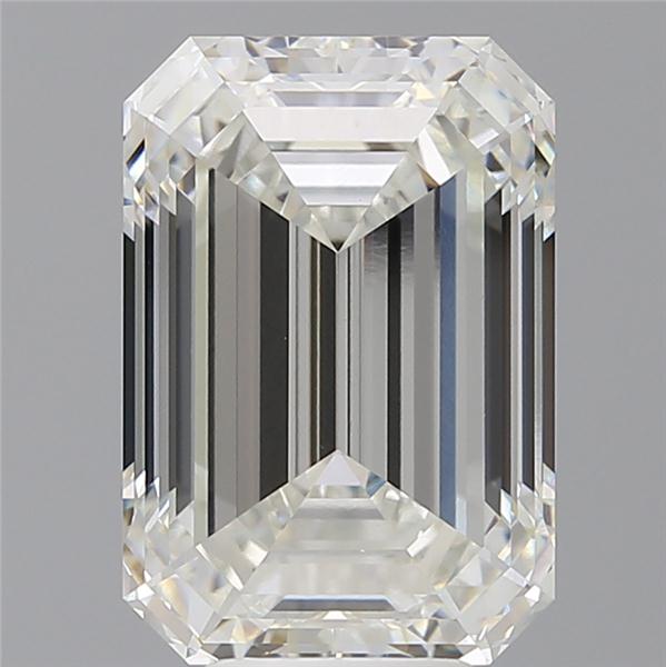 7.07 ct. emerald Lab Grown Diamond front image