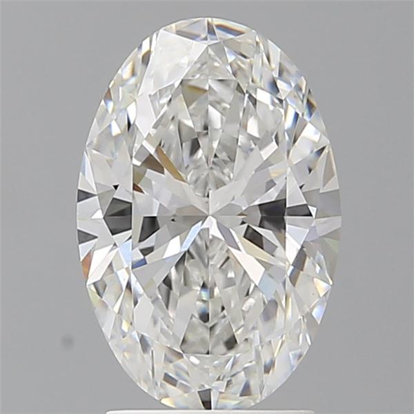 2.54 ct. oval Lab Grown Diamond front image