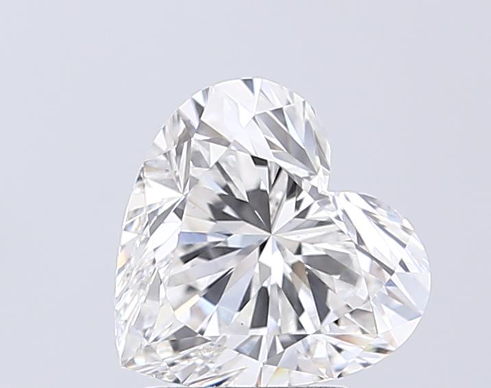 2.06 carat e VS1 EX Cut IGI heart diamond