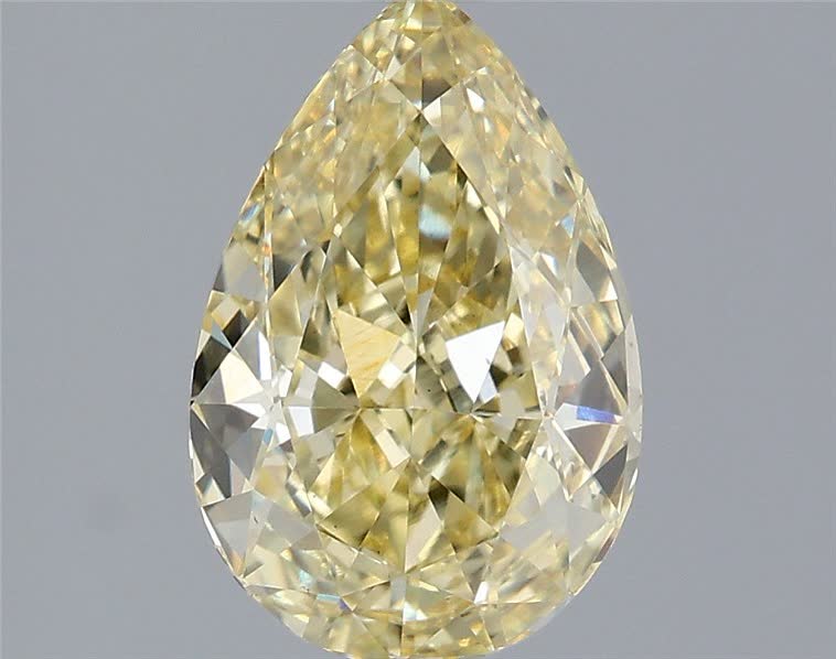 2.01 ct. pear Lab Grown Diamond front image