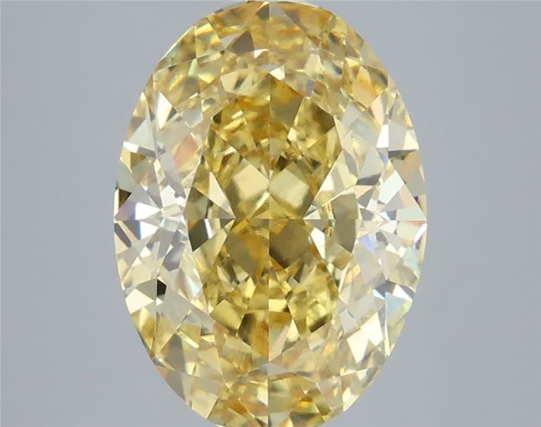 5.57 ct. oval Lab Grown Diamond front image