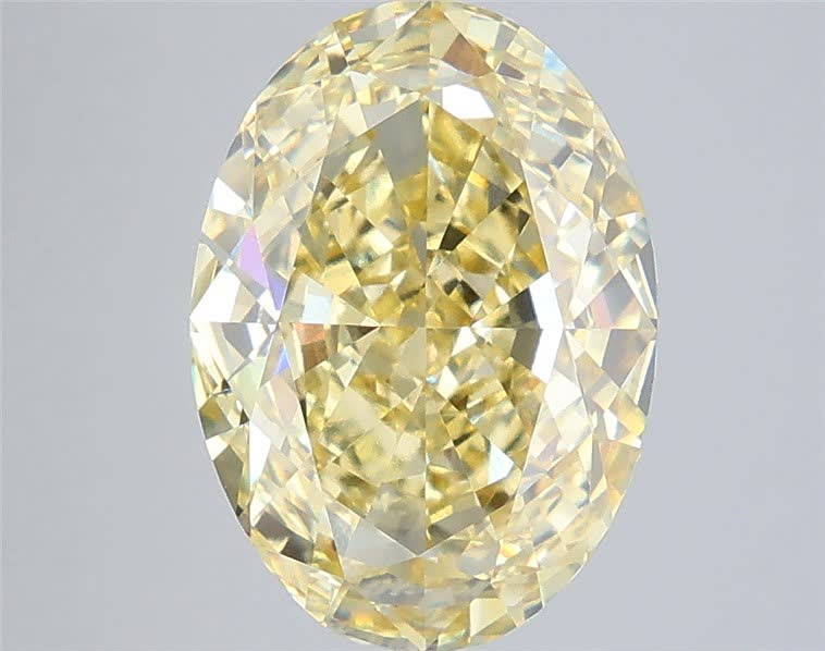 5.05 ct. oval Lab Grown Diamond front image
