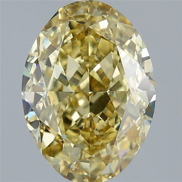 3.59 ct. oval Lab Grown Diamond front image