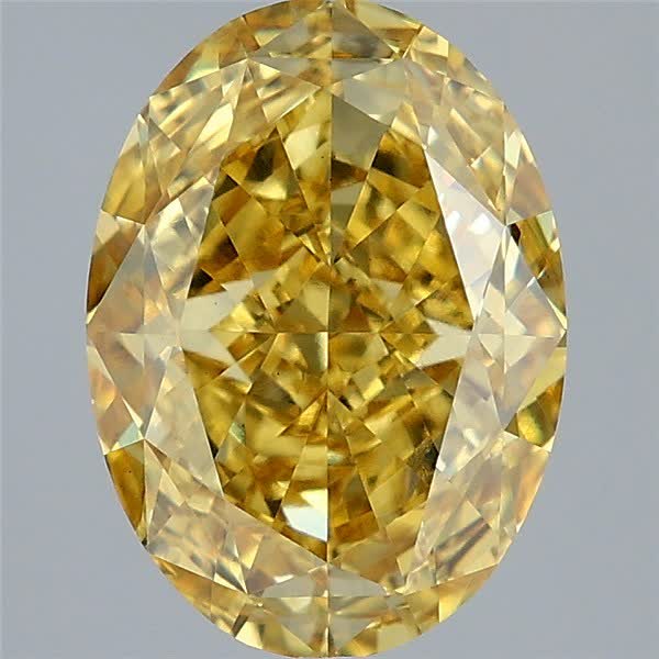 4.07 ct. oval Lab Grown Diamond front image
