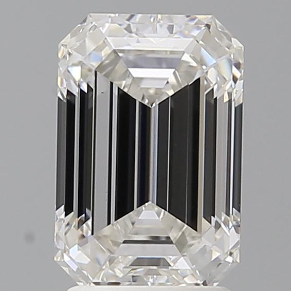 2.59 ct. emerald Lab Grown Diamond front image