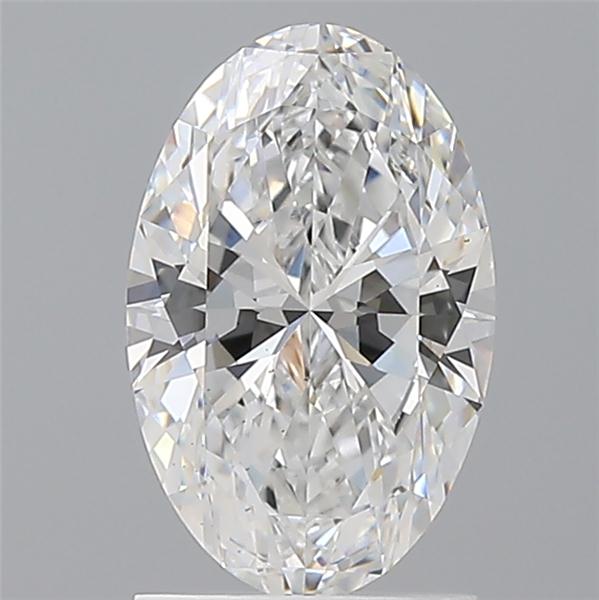 1.59 ct. oval Lab Grown Diamond front image