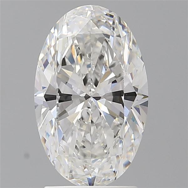 2.52 ct. oval Lab Grown Diamond front image