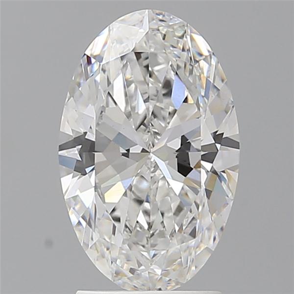 2.53 ct. oval Lab Grown Diamond front image