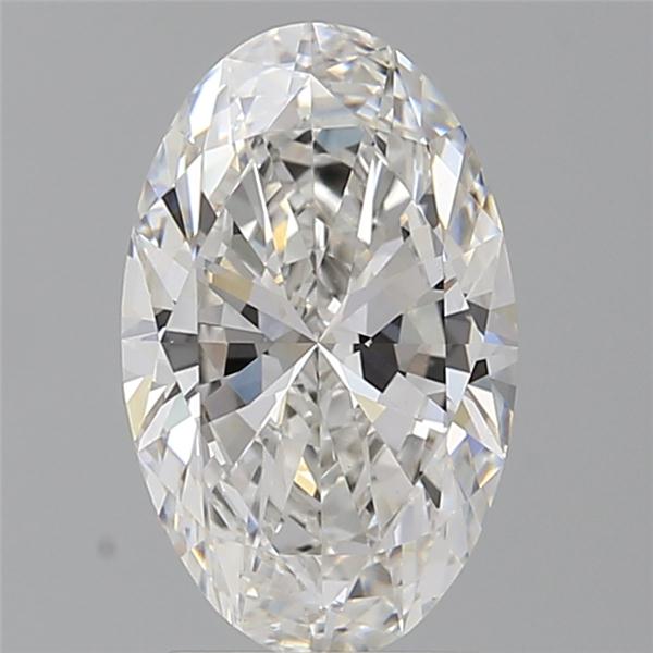2.55 ct. oval Lab Grown Diamond front image