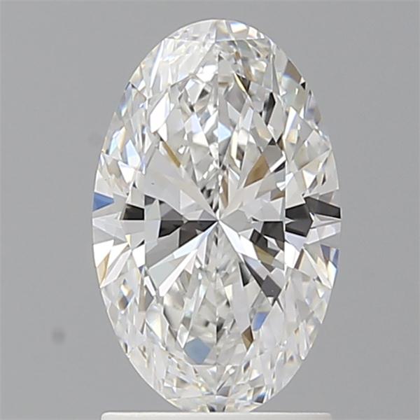 1.60 ct. oval Lab Grown Diamond front image