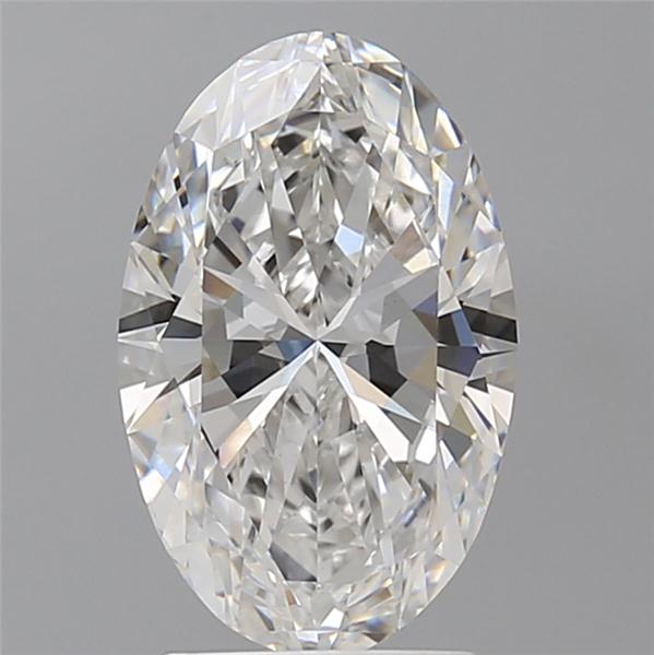 2.60 ct. oval Lab Grown Diamond front image