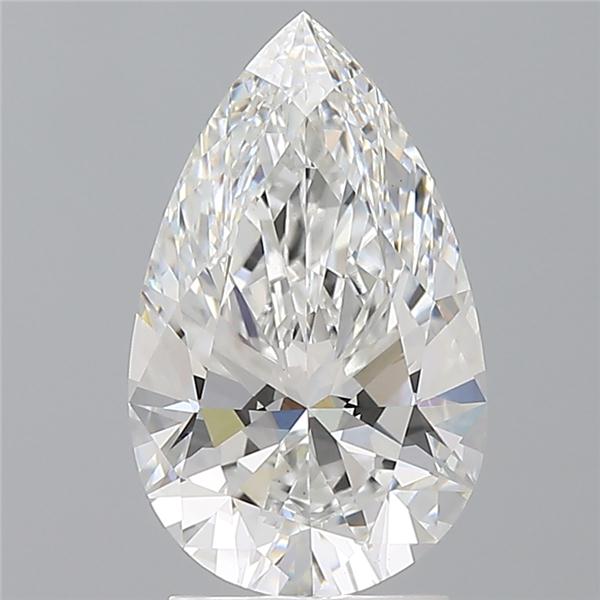 2.59 ct. pear Lab Grown Diamond front image