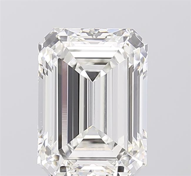 3.08 carat f VVS2 EX Cut IGI emerald diamond