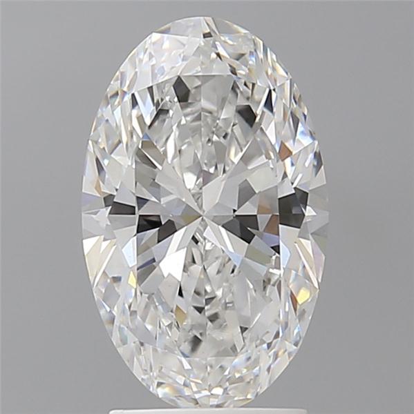 2.55 ct. oval Lab Grown Diamond front image