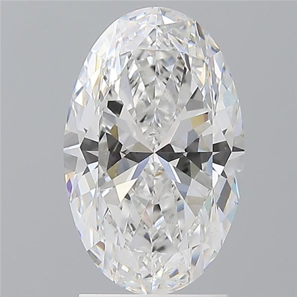 2.50 ct. oval Lab Grown Diamond front image