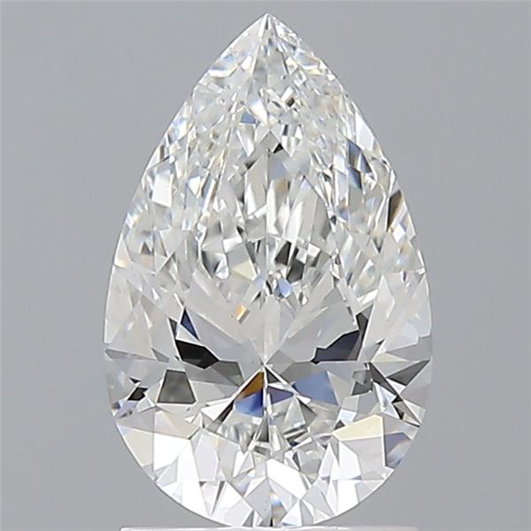 1.60 ct. pear Lab Grown Diamond front image