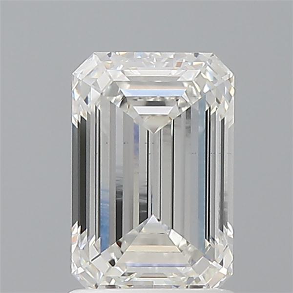 1.56 ct. emerald Lab Grown Diamond front image