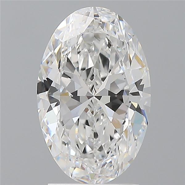 2.54 ct. oval Lab Grown Diamond front image
