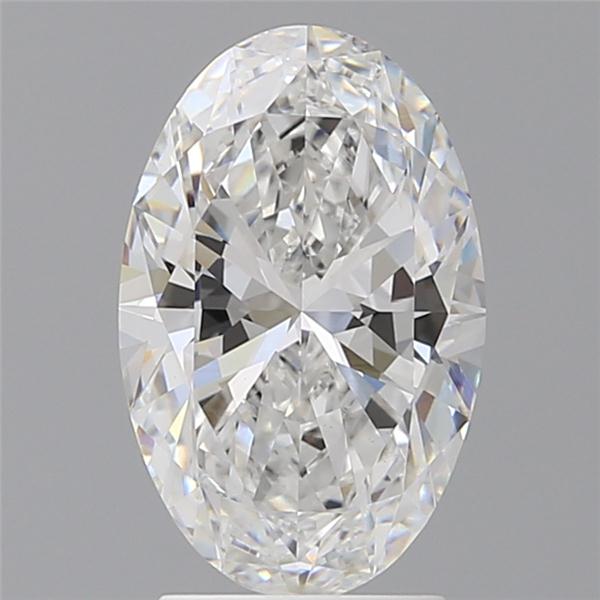 2.59 ct. oval Lab Grown Diamond front image