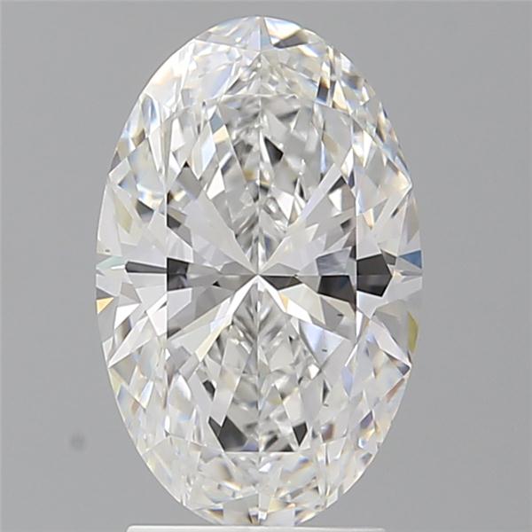 2.59 ct. oval Lab Grown Diamond front image