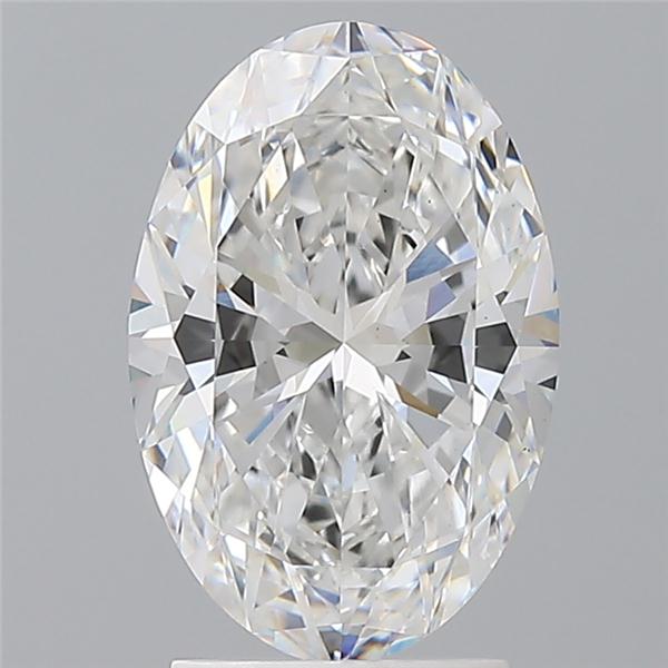 2.60 ct. oval Lab Grown Diamond front image