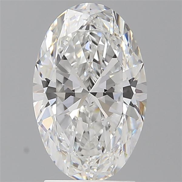 2.59 ct. oval Lab Grown Diamond front image