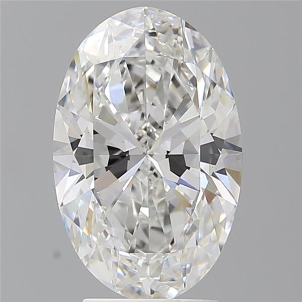 3.53 ct. oval Lab Grown Diamond front image
