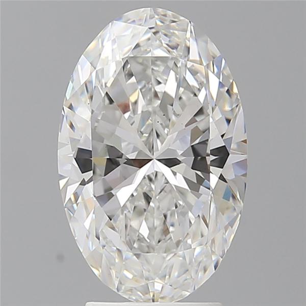 3.55 ct. oval Lab Grown Diamond front image