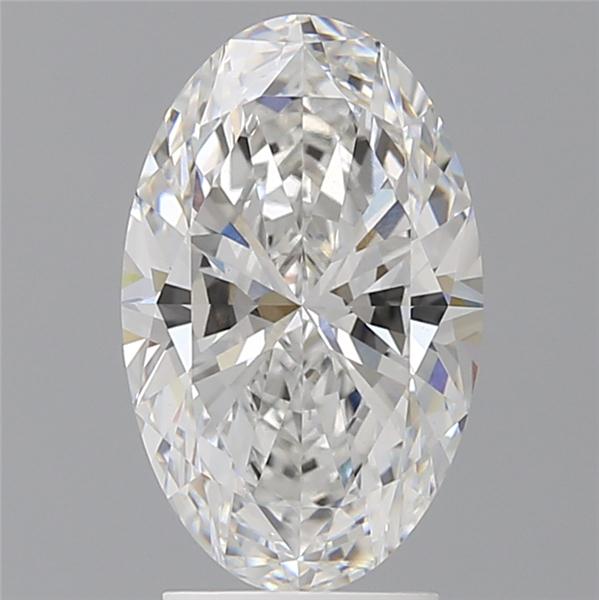 3.05 ct. oval Lab Grown Diamond front image
