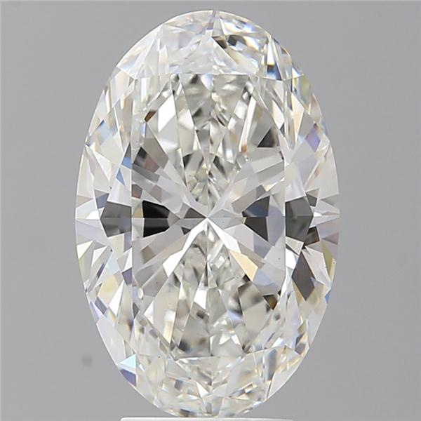 4.52 ct. oval Lab Grown Diamond front image