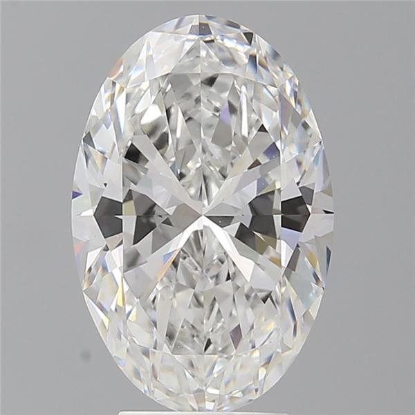 4.55 ct. oval Lab Grown Diamond front image