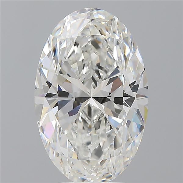 4.02 ct. oval Lab Grown Diamond front image
