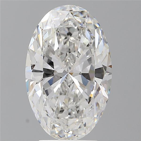 4.05 ct. oval Lab Grown Diamond front image