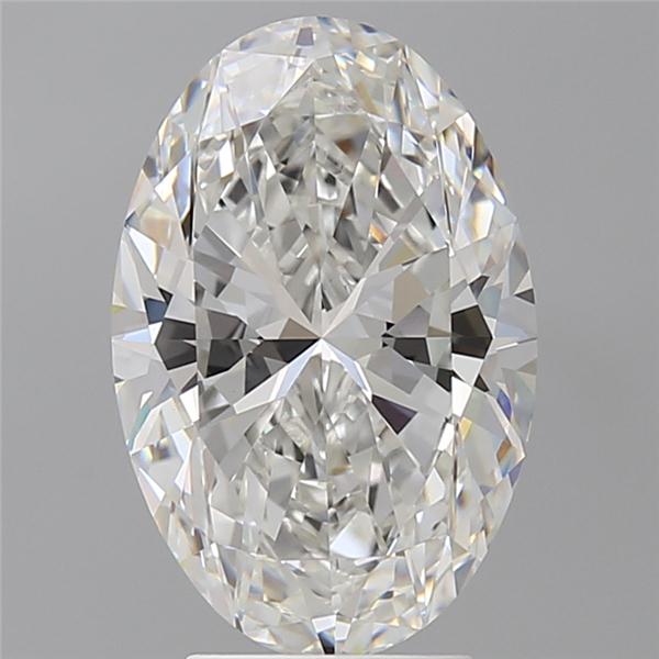 4.10 ct. oval Lab Grown Diamond front image