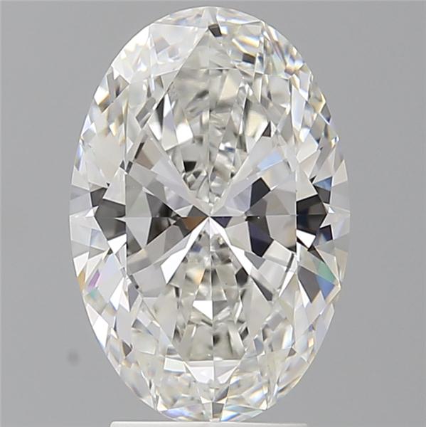 3.51 ct. oval Lab Grown Diamond front image